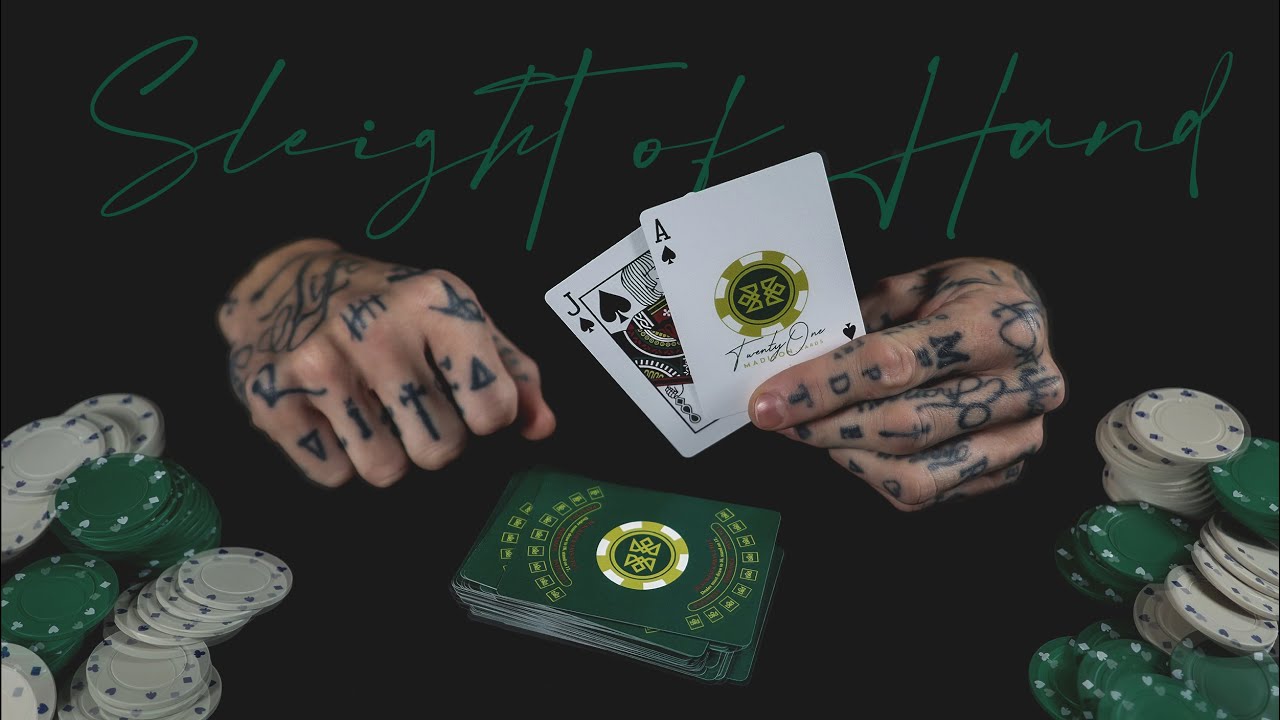Sleight-of-Hand with the 21 BLACKJACK Playing Cards