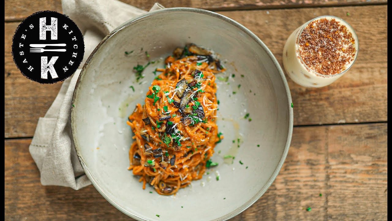Spaghetti alla norma & Rum tiramisu from The 7 Day Basket