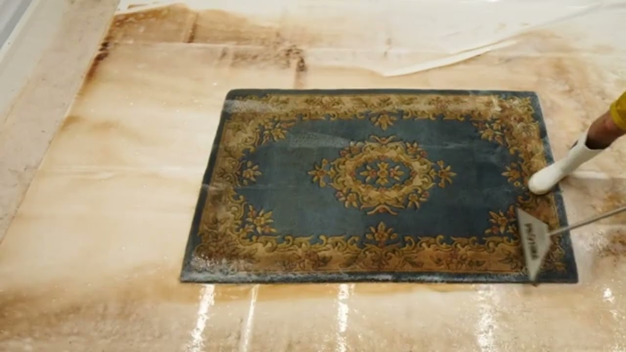 SCRAPPING OF DIRTY CARPETS | ONE CREATOR | SATISFYING