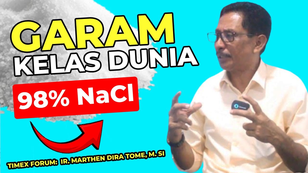 Marthen Dira Tome, Kiprahnya Memajukan Sabu Lewat Produksi Garam