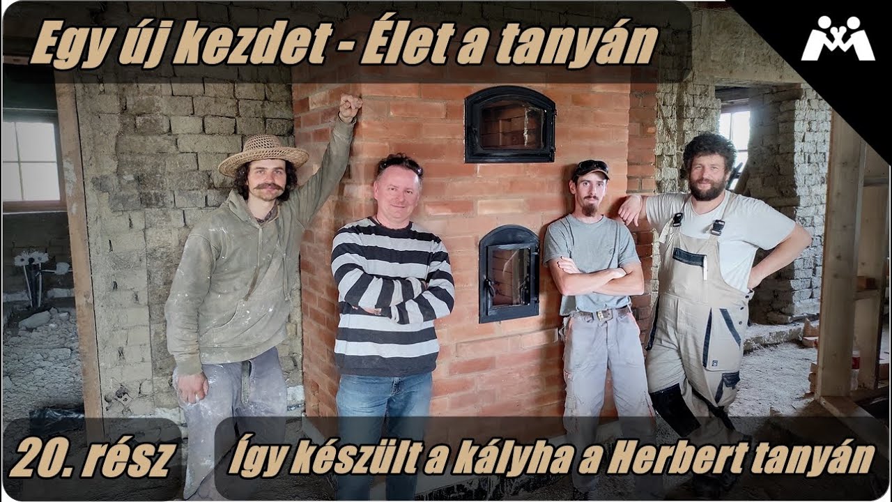 Egy új kezdet - Élet a tanyán - Így készült a kályha a Herbert tanyán |20. rész|