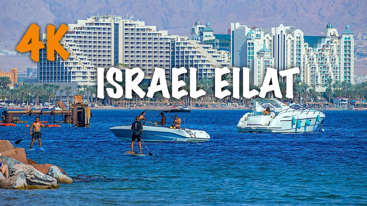 4K-Eilat , on route , on the beach , in the city 2021 (MAVIC AIR 2 )