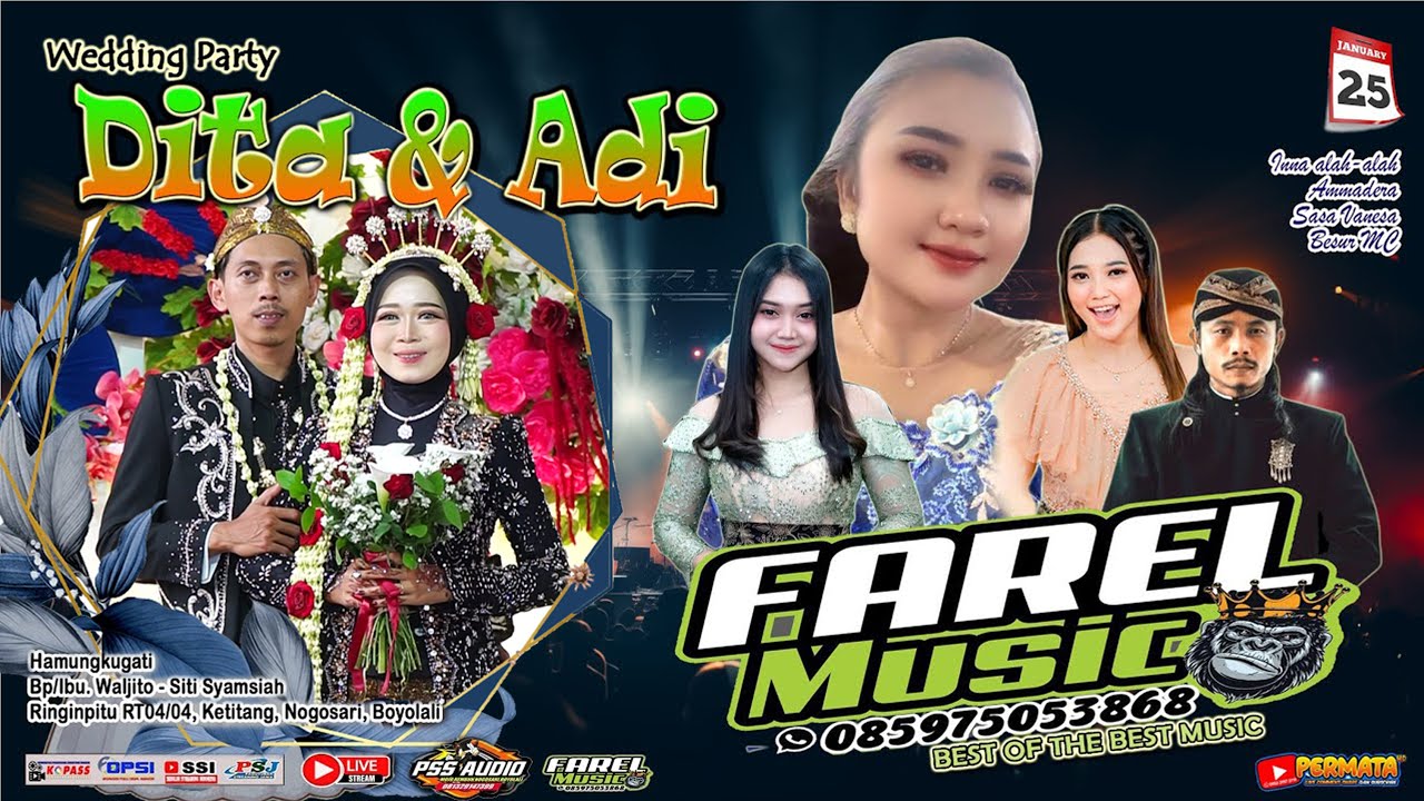 🔴#liveB1 - FAREL Music | Wedding Day 
