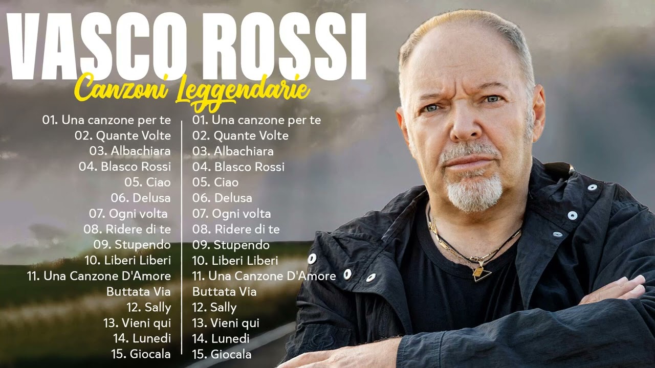 Vasco Rossi migliori successi   Vasco Rossi The Best Full Album