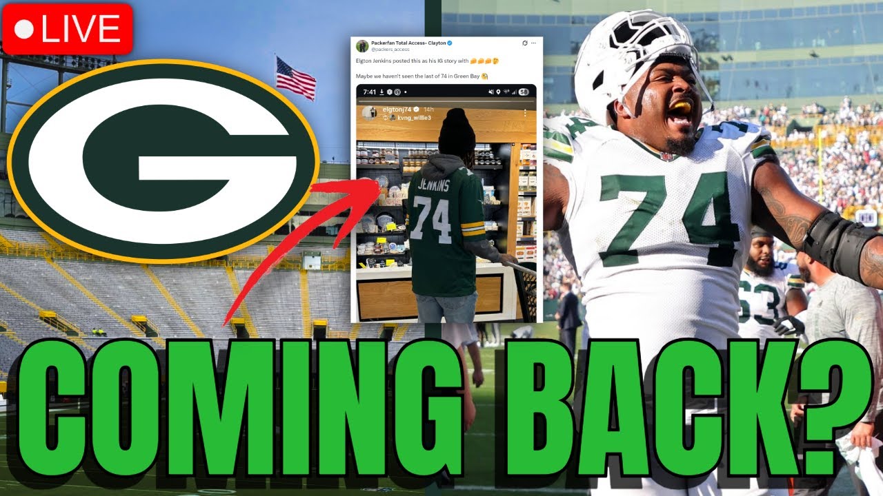 🔴RUMORS: Is Elgton Jenkins Returning for One Final Packers Super Bowl Run?!