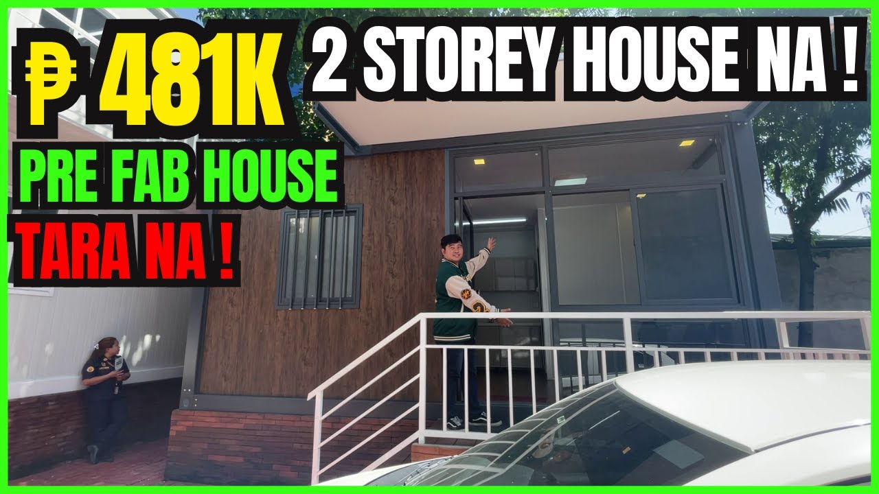 ₱481K LANG MAY BAHAY KA NA! 1 DAY PREFAB CONTAINER HOUSE, LIPAT AGAD! || It's Me Jay-Em