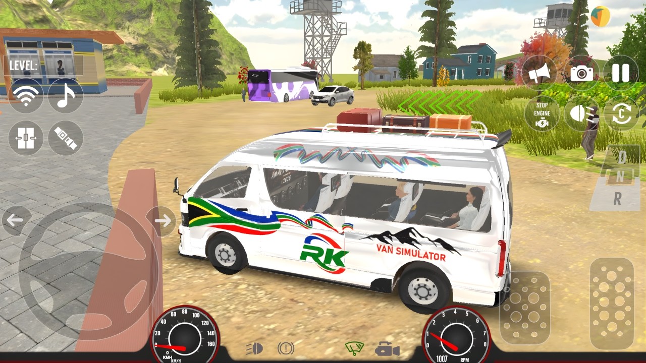 Mini Bus Driving Van Simulator - Realistic Public Transport Mission - Android Gameplay