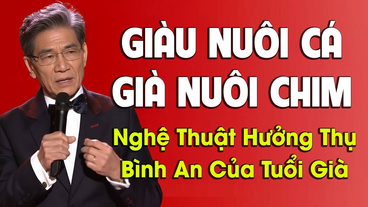 Chơi Cá Dưỡng Tâm, Chơi Chim Dưỡng Trí: Tại Sao Về Già Nhiều Người Chọn Sống Chậm