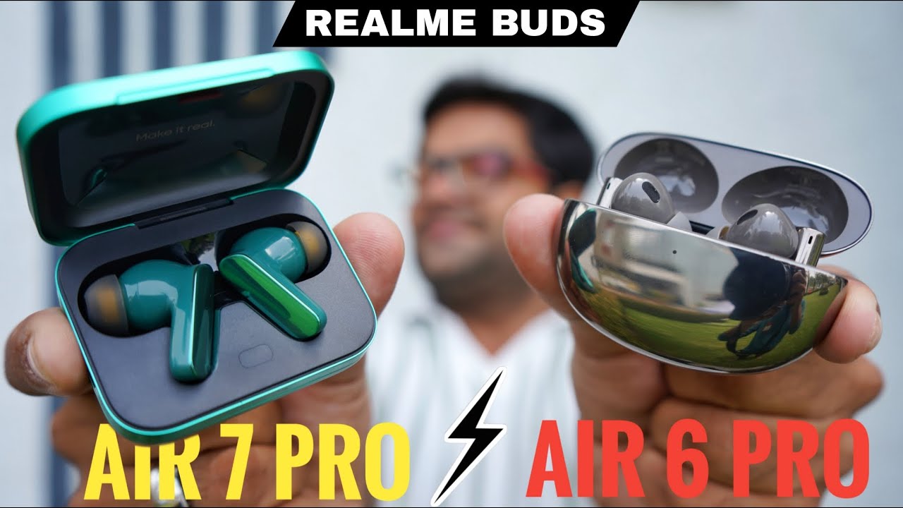 Realme Buds Air 7 Pro vs Air 6 Pro 🔥 Full Comparison | Big Upgrade or Just Hype ??