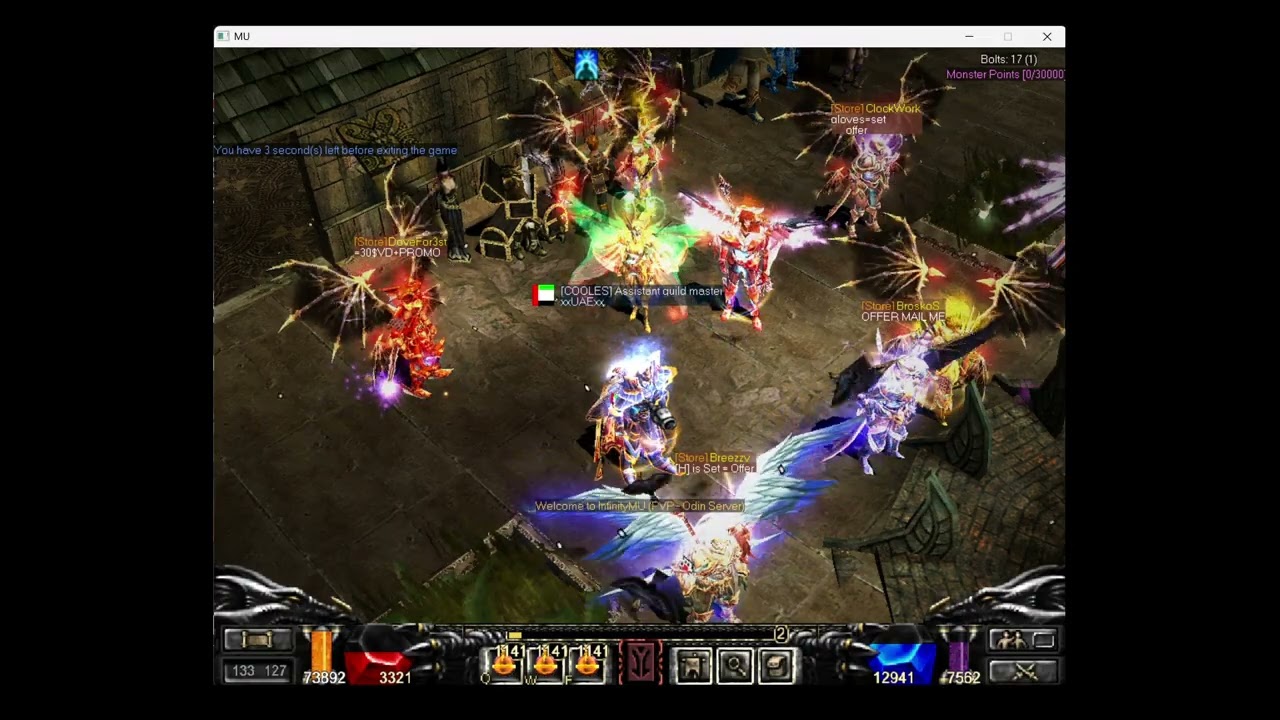 InfinityMU Season 3 - Upgrading Ancient into Excellent Item