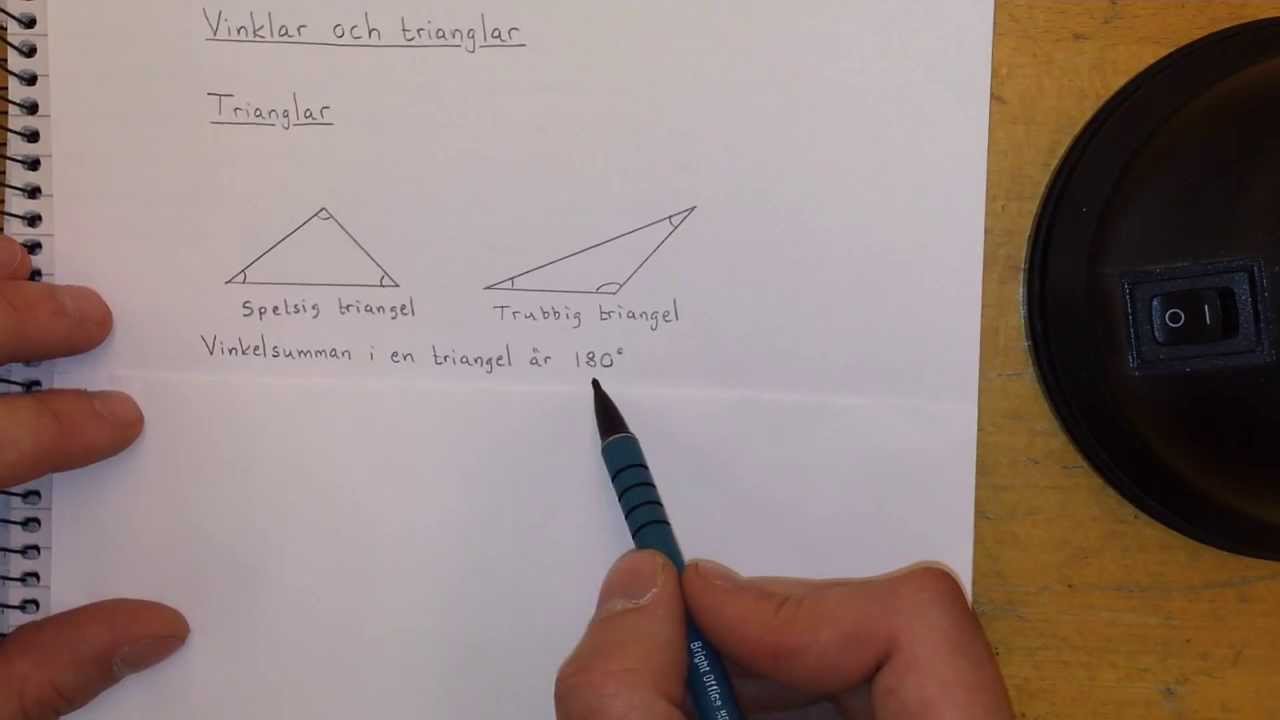 Ma1c Vinklar och trianglar