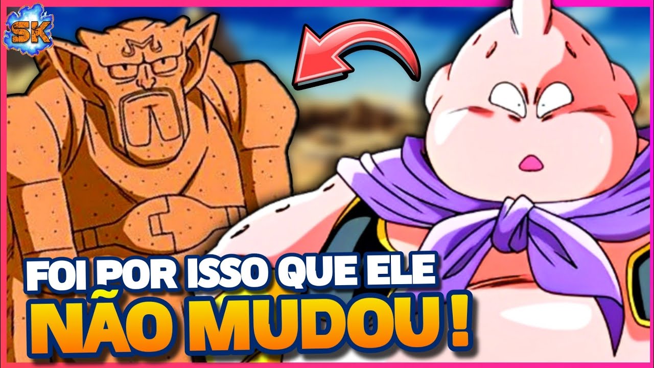 POR QUE MAJIN BUU NÃO SE TRANSFORMOU QUANDO COMEU O BISCOITO DE DABURA?