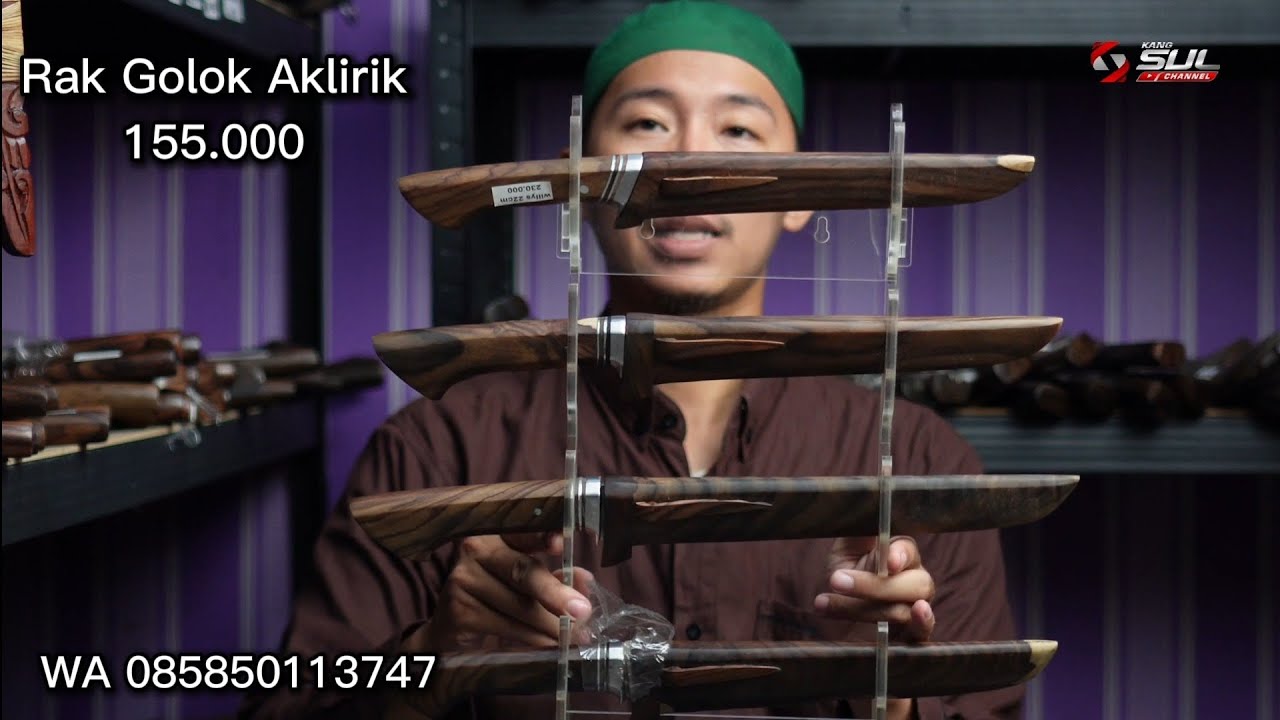 Boning dan Skinning Gulacar, Rak Golok, Delman Lawas 40cm dll