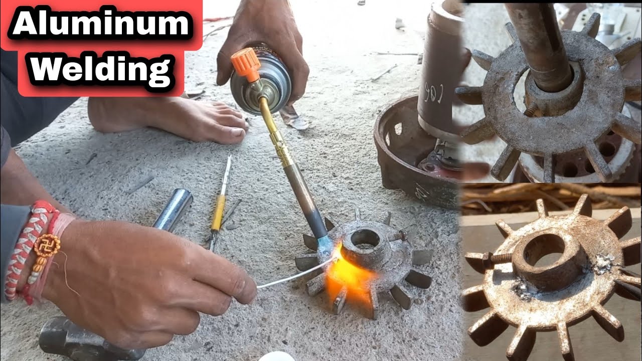 Aluminum Welding || Aluminum Welding Kaise Kare || How To Aluminum Welding || Aluminum Gas Welding