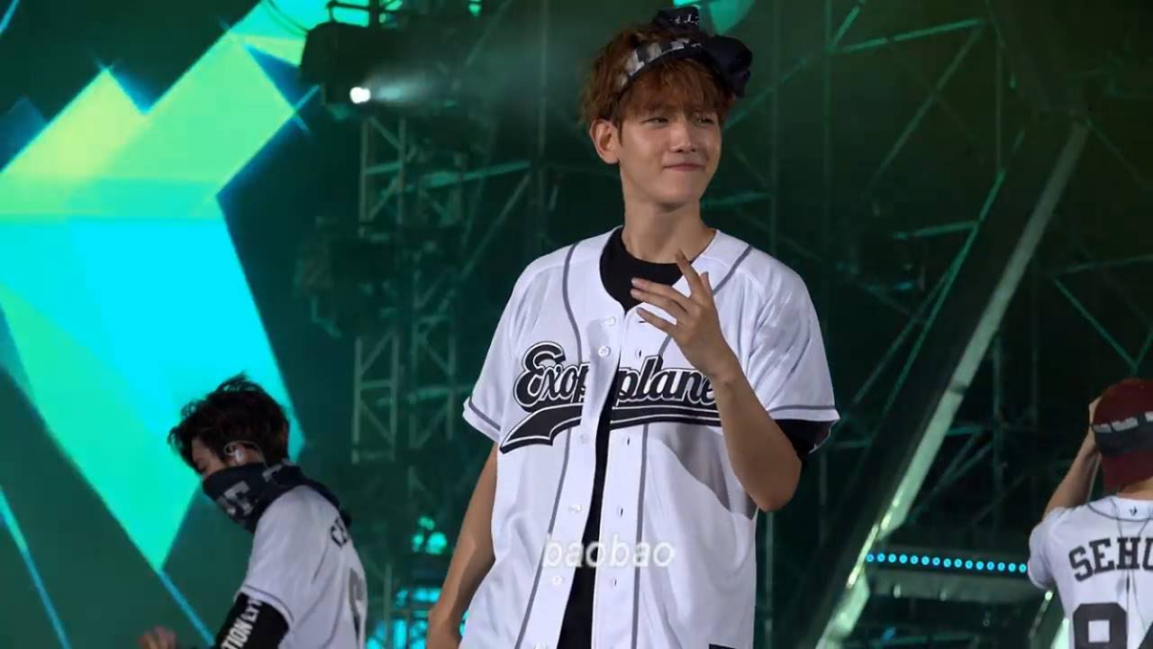 160930 The EXO'rDIUM in Hangzhou - Lucky one, BAEKHYUN FOCUS 백현