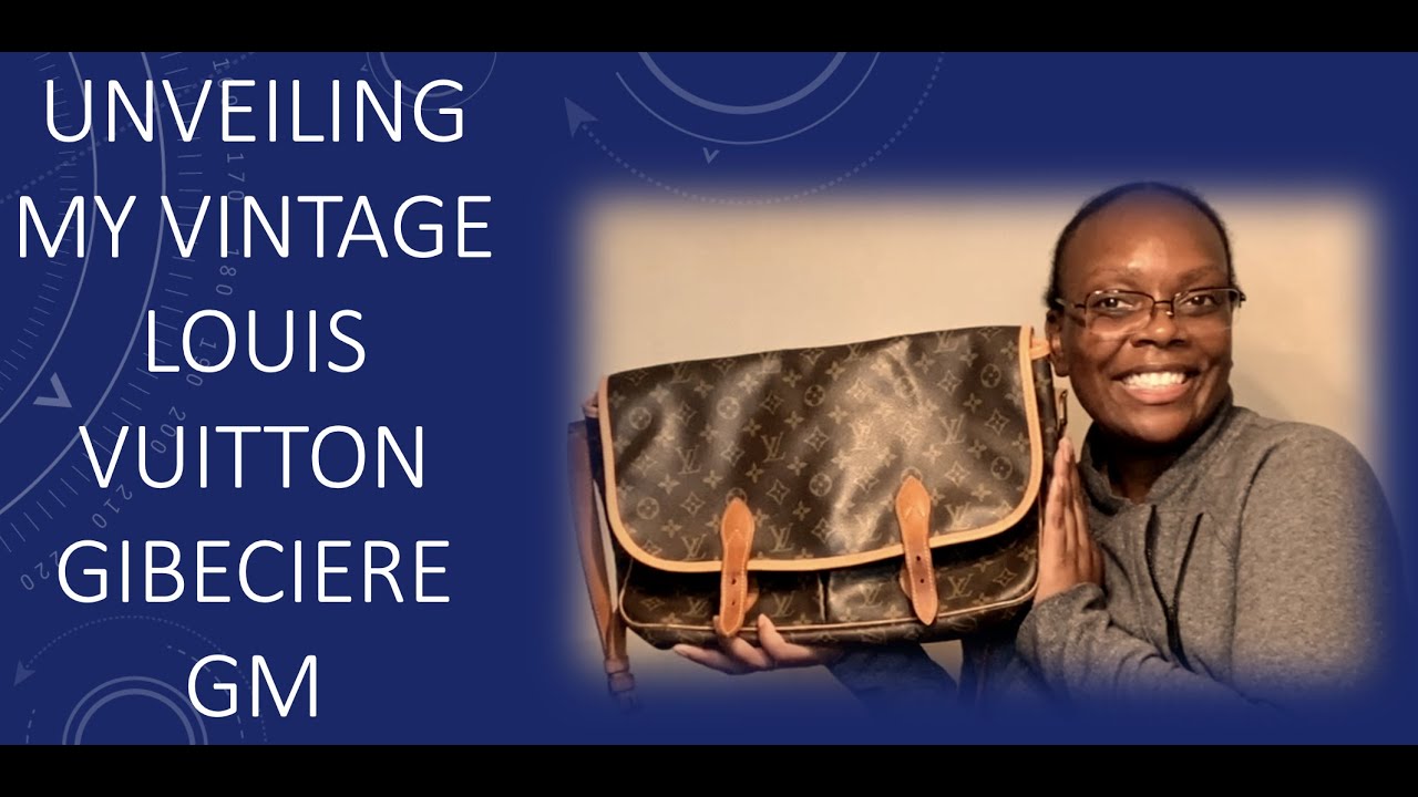 Series!! Unveiling My Vintage Louis Vuitton Gibeciere GM!!