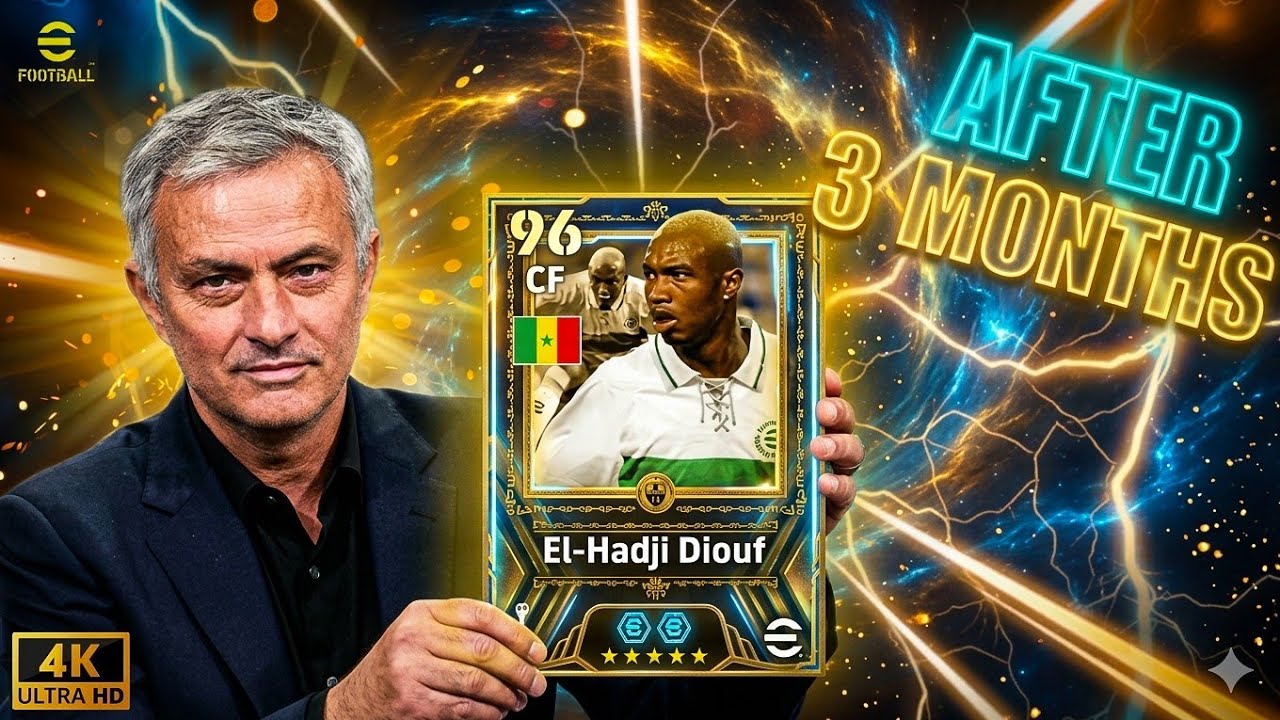 🤯El-Hadji Performance After 3Months?? This will Shock You! | efootball | 4K 60fps |