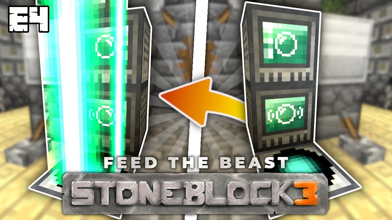 Транспортировка материи с помощью RFTools! | FTB StoneBlock 3 - EP4