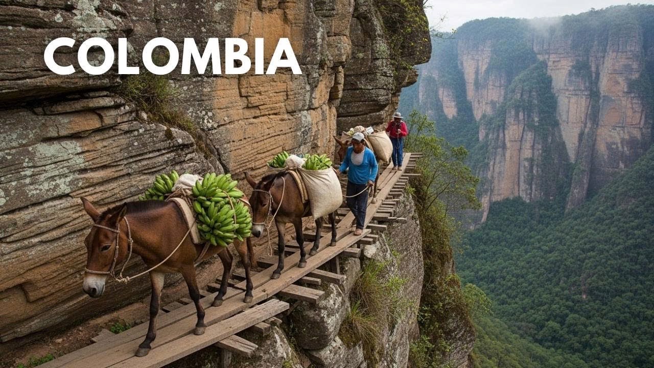 COLOMBIA – Impossible Landscapes Hidden Between Jungle and Andes | 4K Travel Documentary
