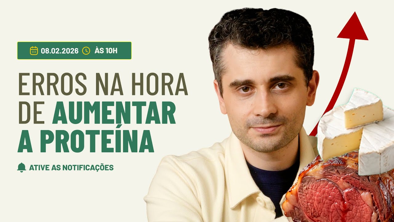 Os erros mais comuns na hora de aumentar a proteína | 08.02.2026, às 10h