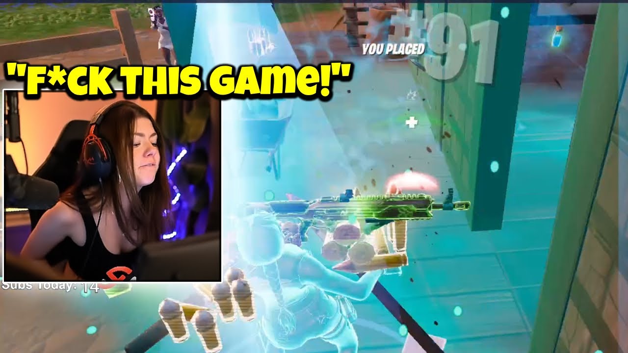 Fortnite Pros crashing out in Solo Cash Cup (Fraanticc, Clix, Queasy)