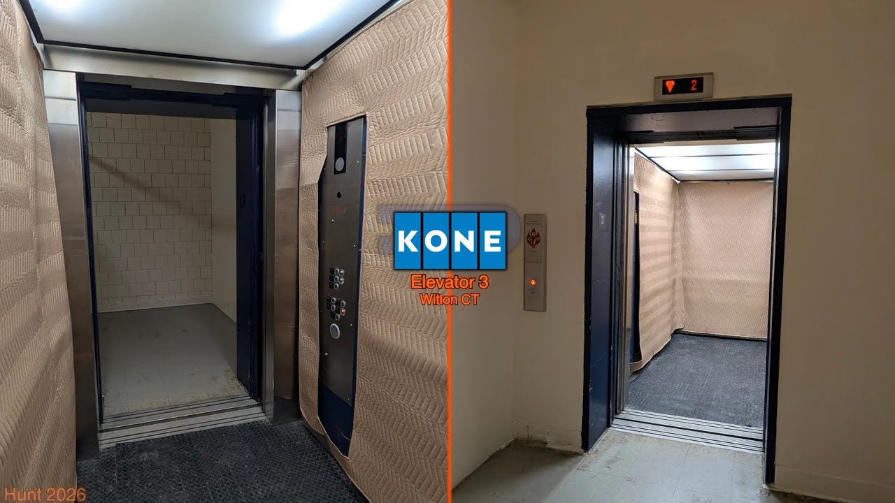 Really Weird Dover (mod KONE) Hydraulic Elevator | Elevator 3, Wilton CT