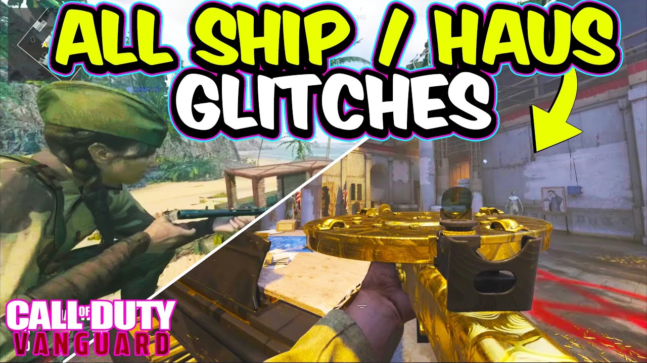 VANGUARD GLITCHES: ALL SHIPMENT & DAS HAUS GLITCHES Call of Duty Vanguard Glitches XP Glitches