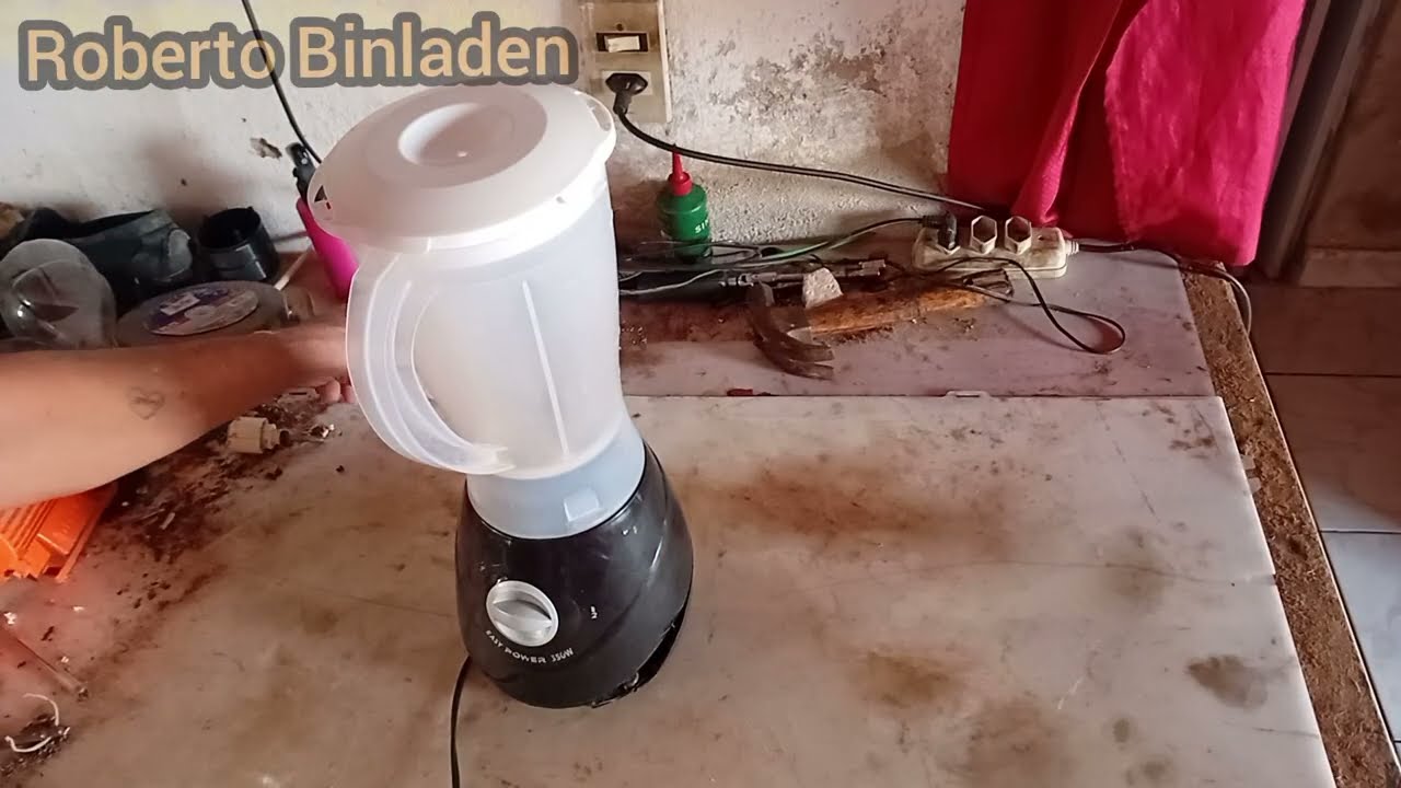 Liquidificador Mondial carcaça quebrada, como arrumar. 