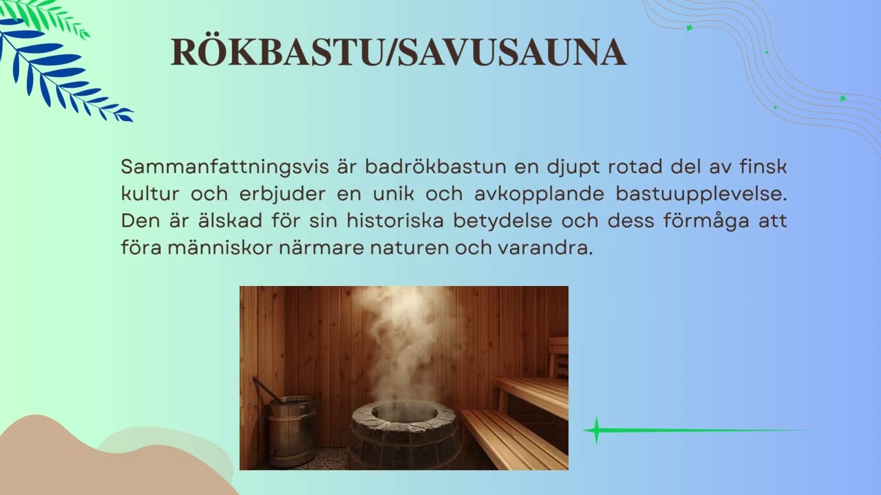 Nordic Sauna Map R&ouml;kbastu