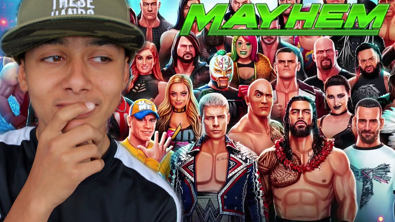 THEY SHOULD MAKE A ROYAL RUMBLE MODE in WWE MAYHEM