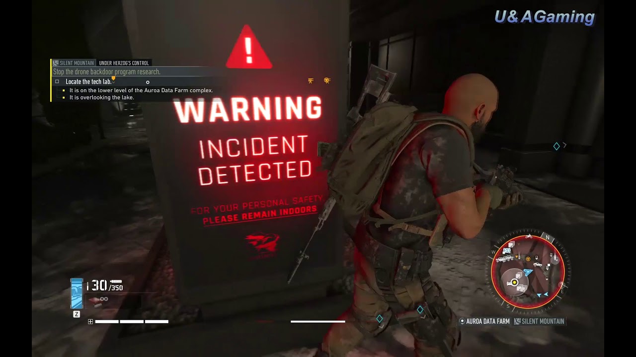 Ghost Recon Breakpoint Gameplay Mission 11 Reach The Auroa Data Farm! Investigate To Find Programmer