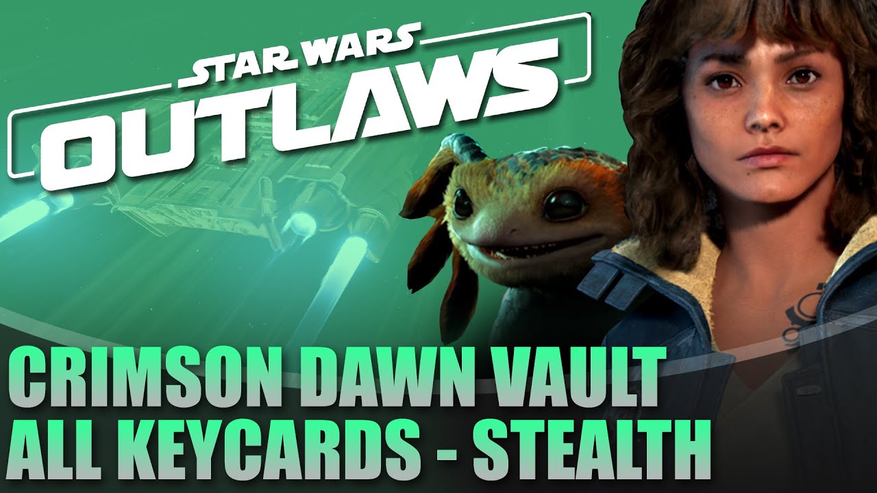 Mirogana Crimson Dawn Vault - All Keycard Locations Stealth | Star Wars Outlaws