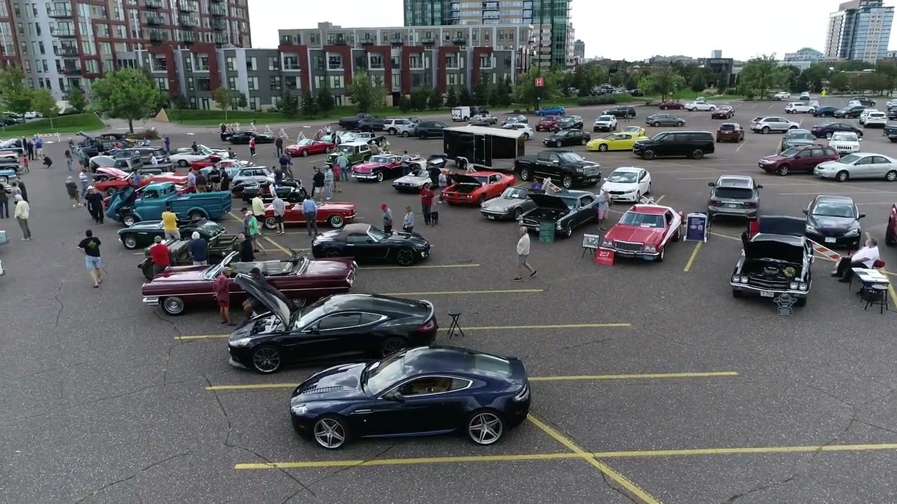 2022 Edina Car Show: Live Drone Footage #3