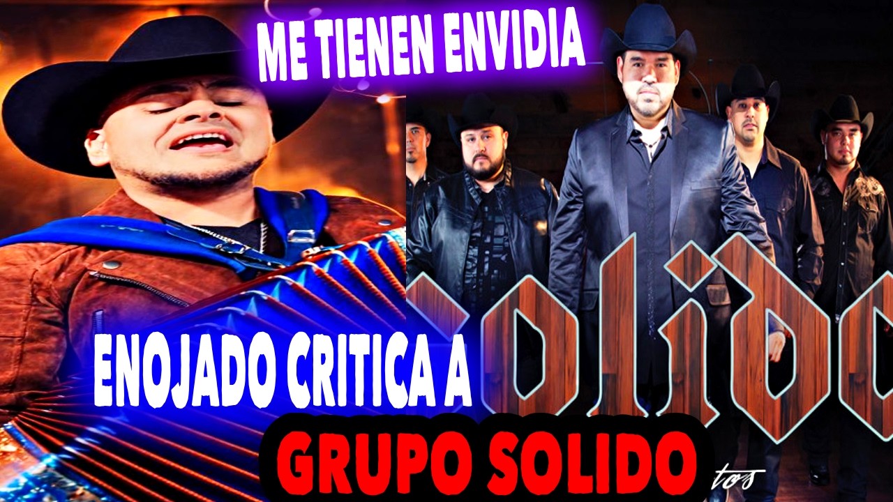 Jose Torres CRlTlCA A GRUPO SOLIDO Les Dice ENVlDl0S0Z Por Sacar CANCION HASTA LA CIMA DEL CIELO