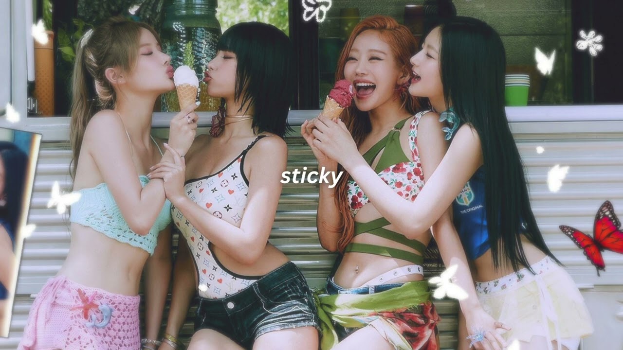 sticky (sped up) // kiss of life