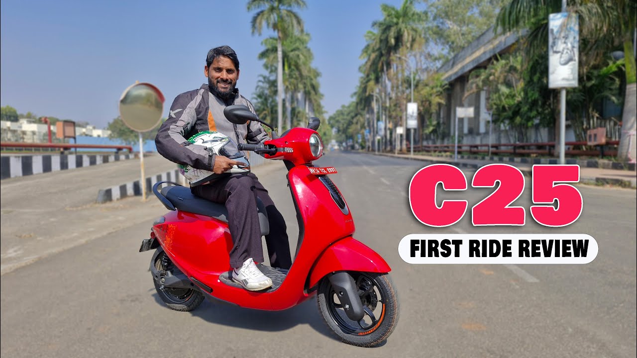 New Bajaj Chetak C25 First Ride Review 2026 E Scooter