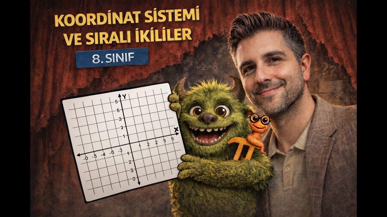 Koordinat Sistemi ve Sıralı İkililer l Ozan Alper ile 8.Sınıf Matematik
