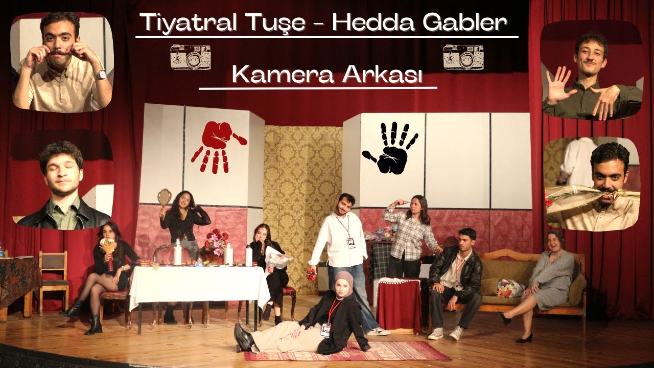 ÜÇ KÖŞELİ MÜNASEBET?! - HEDDA GABLER KAMERA ARKASI (TİYATRAL TUŞE)