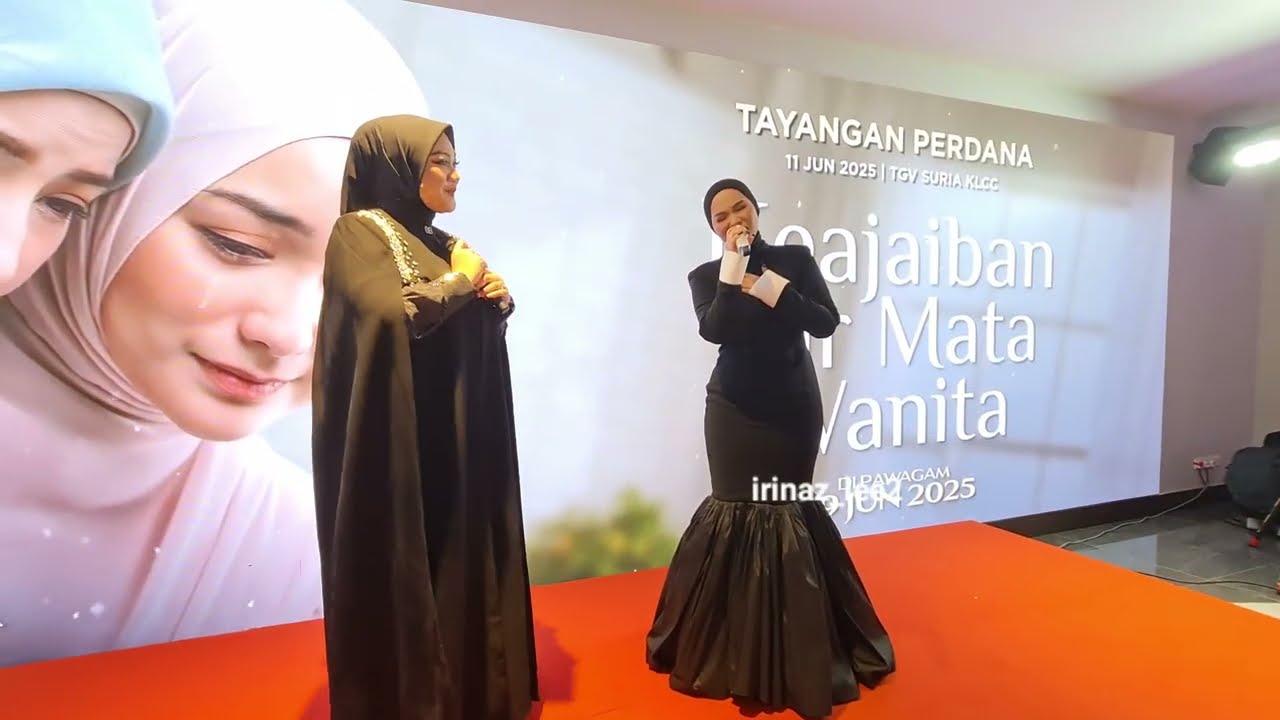 Arah Cinta Sejati julung kali live!- Aina Abdul & Fadhilah Intan | Premier filem Kamawa 2025