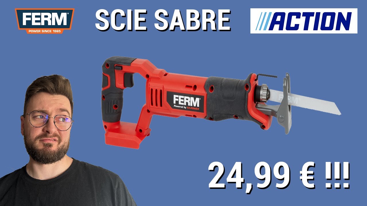 Review et test scie sabre FERM Action (avis)