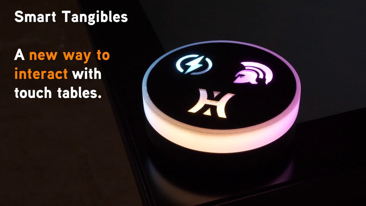 Smart Tangibles - Prototype for Ideum Multitouch Tables