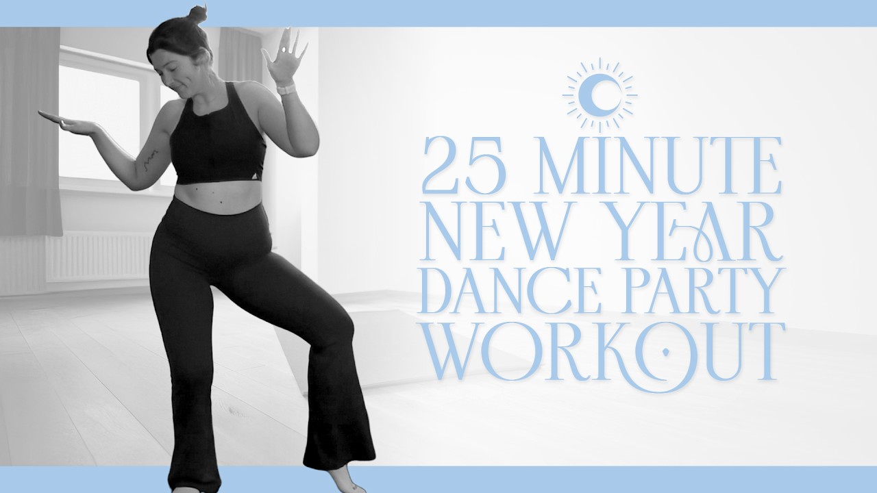 25 Minute New Year Dance Party   Cardio Dance Class