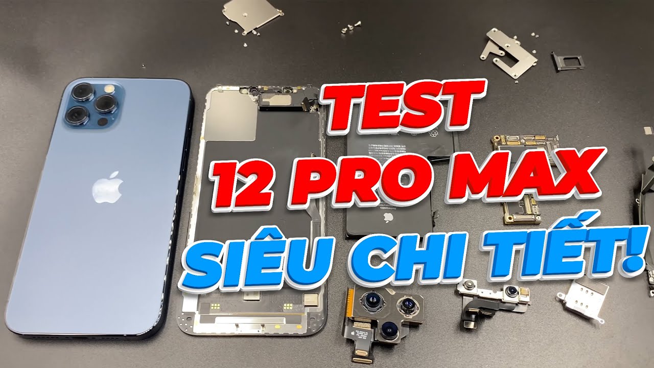 C&Aacute;CH TEST IPHONE 12 PRO MAX SI&Ecirc;U CHUẨN - PH&Acirc;N BIỆT REAL / FAKE QU&Aacute; ĐƠN GIẢN  !!!