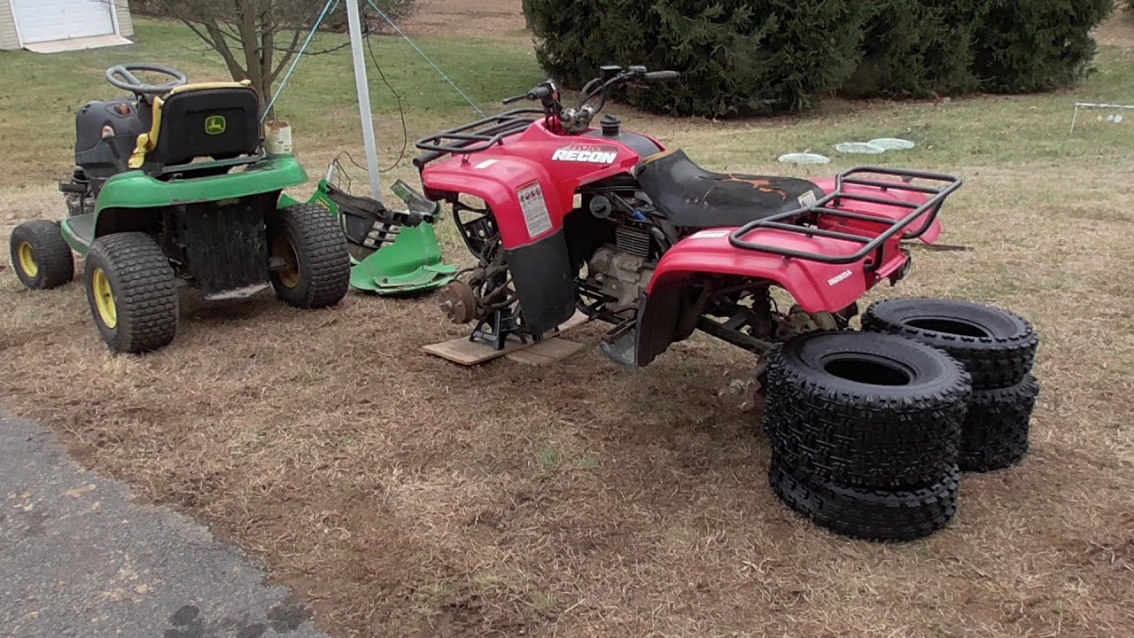 How I get an old quad or mower running!!!
