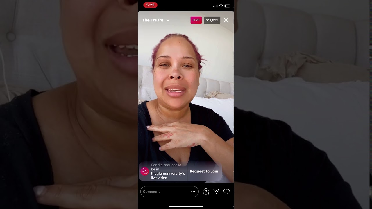 Sabrina Peterson of THEGLAMUNIVERSITY alleging that T.I Harris put a gun to her head