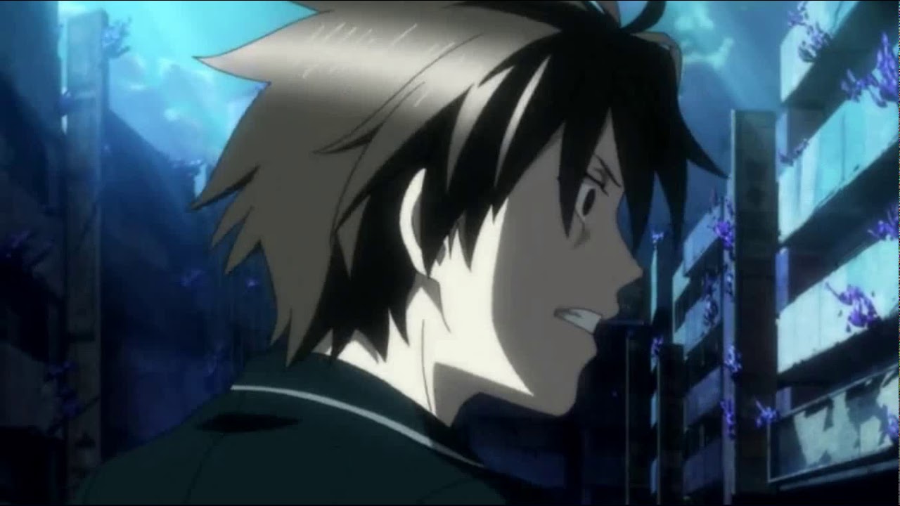 Guilty Crown Episode 16 | Shou goes insane after Hare dies|English dubbed part 2