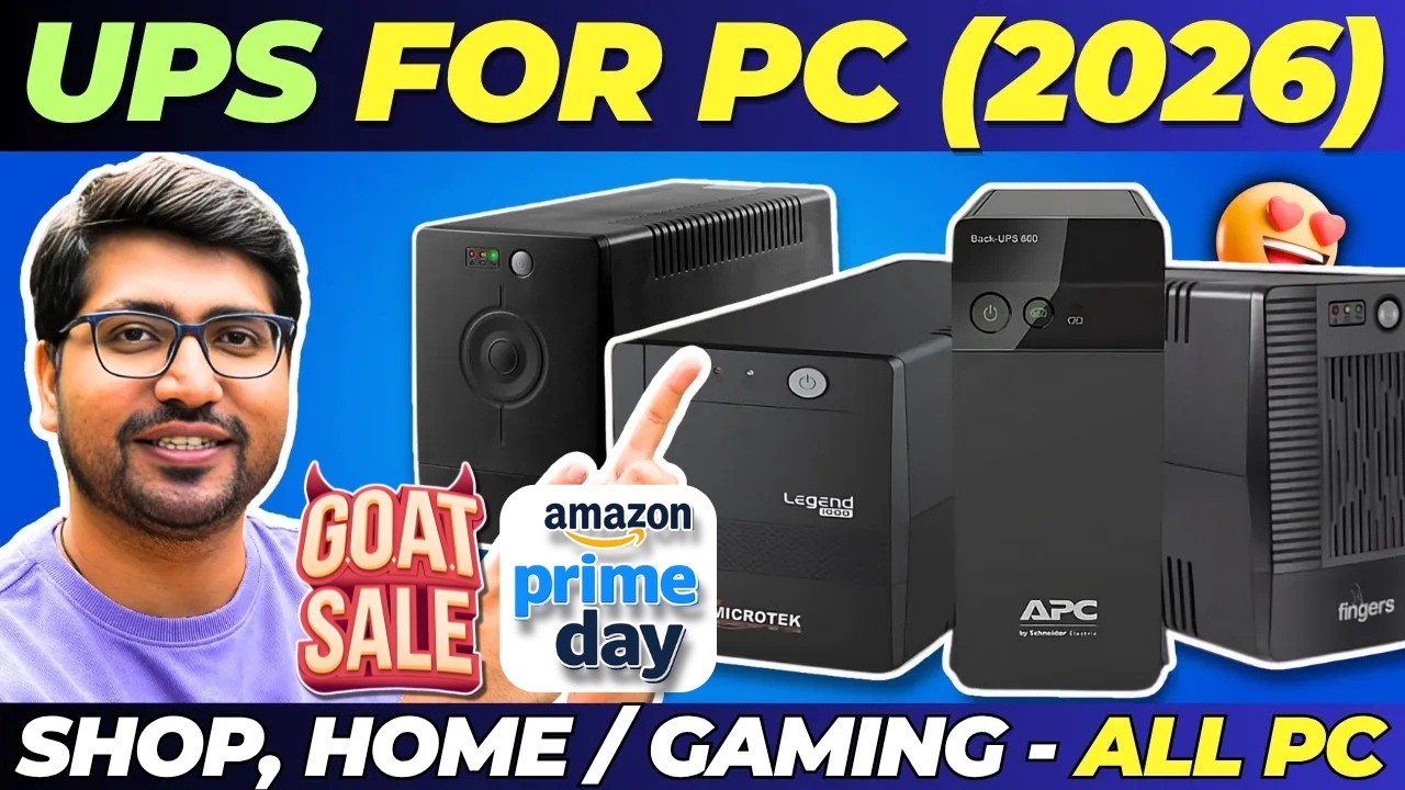 [2026]🔥Best UPS for PC in India⚡For Gaming & Editing PC 🖥️ Best 600VA , 1000VA & 1500VA UPS