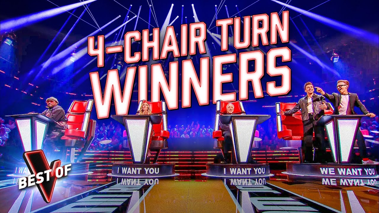 Incredible The Voice WINNERS Who Turned All Four Chairs in the Blind Auditions