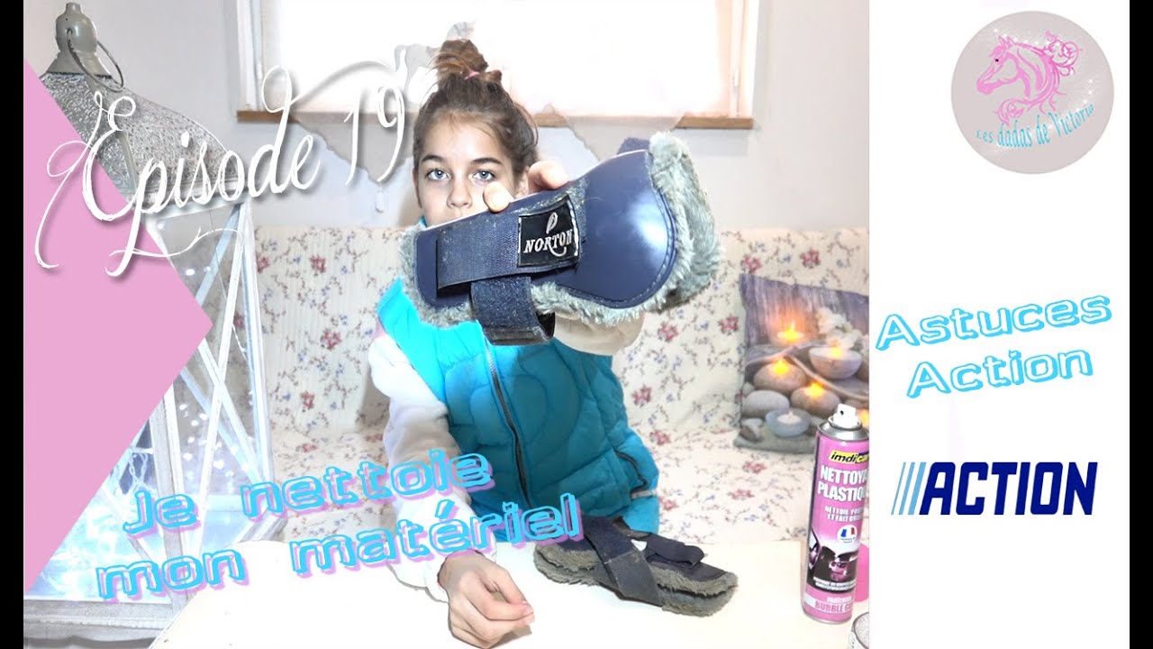 E19 * Je nettoie mon matériel d'équitation  {Astuces Action}