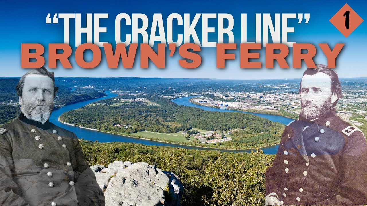 Осада Чаттануги: открытие линии Cracker Line у ​​парома Брауна